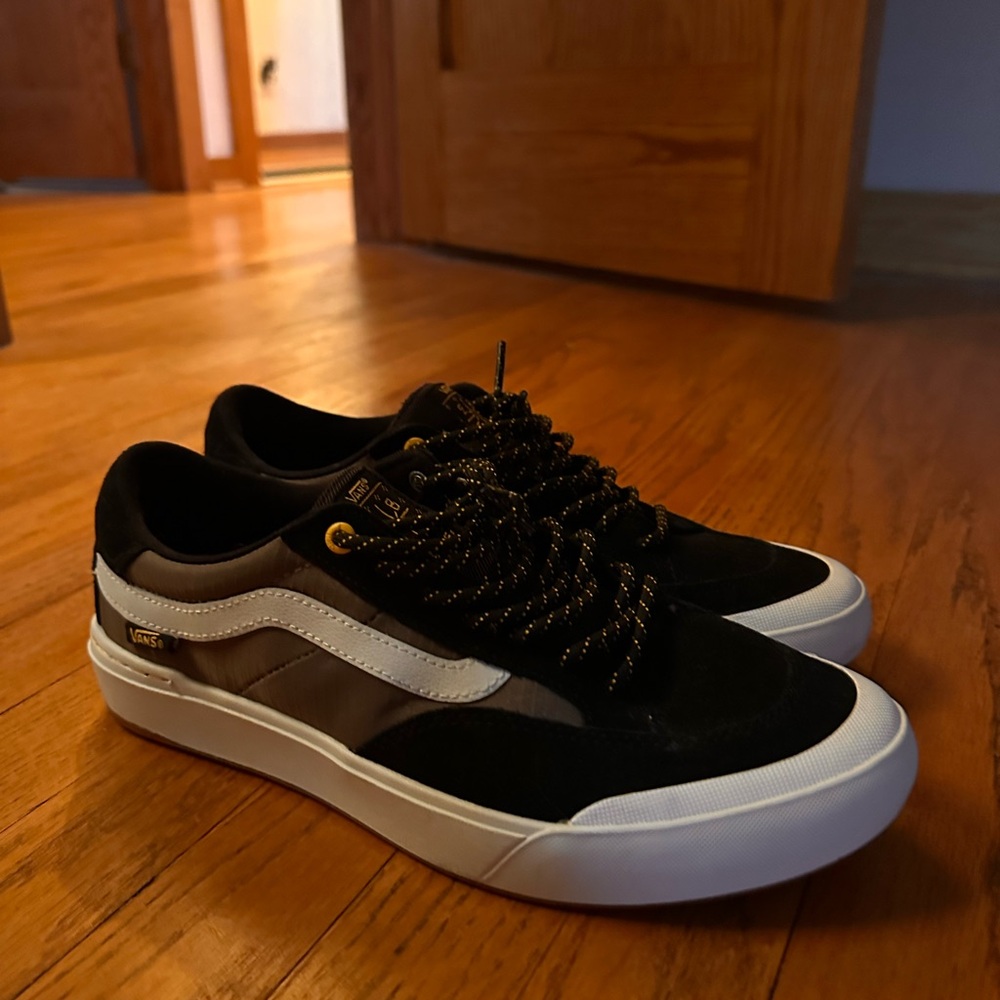 Vans Black and White Men's Shoes